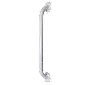 White Powder Coated Grab Bar, 24", Retail 1 Each