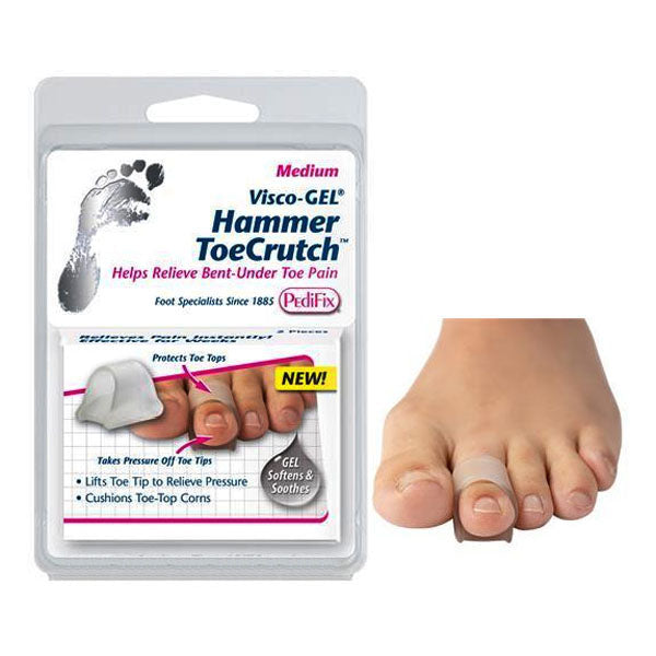 Visco-Gel Hammer Toe Crutch, Medium 1 Pack