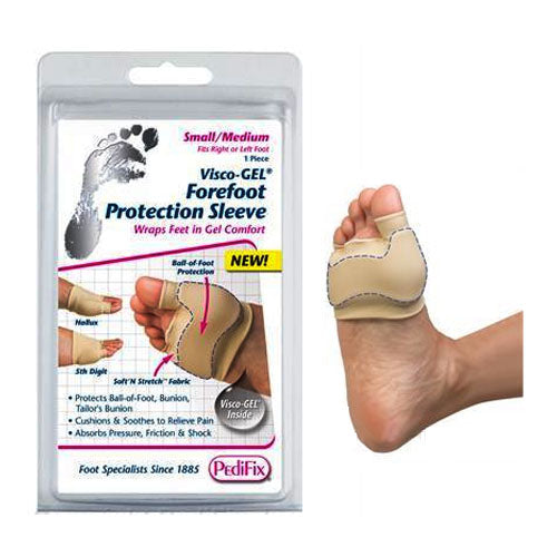 Visco-GEL Forefoot Protection Sleeve, Small/Medium 1 Each