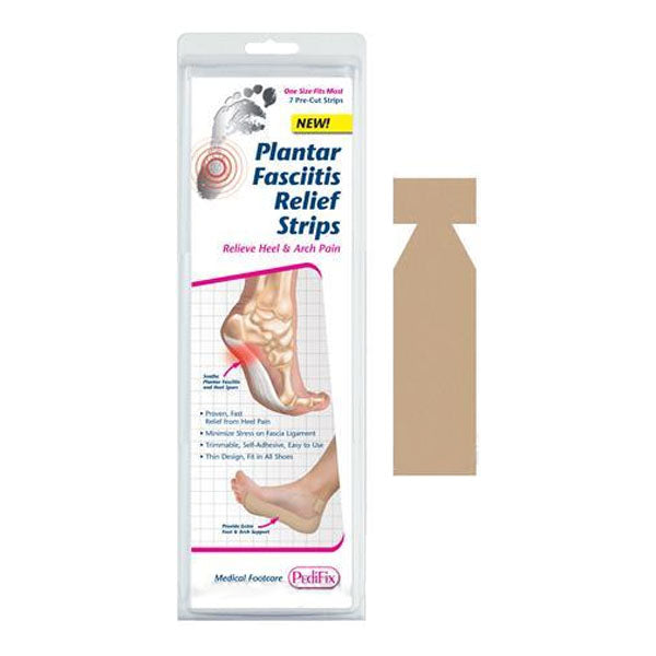 Plantar Fasciitis Relief Strips One Size Fits Most 1 Pack