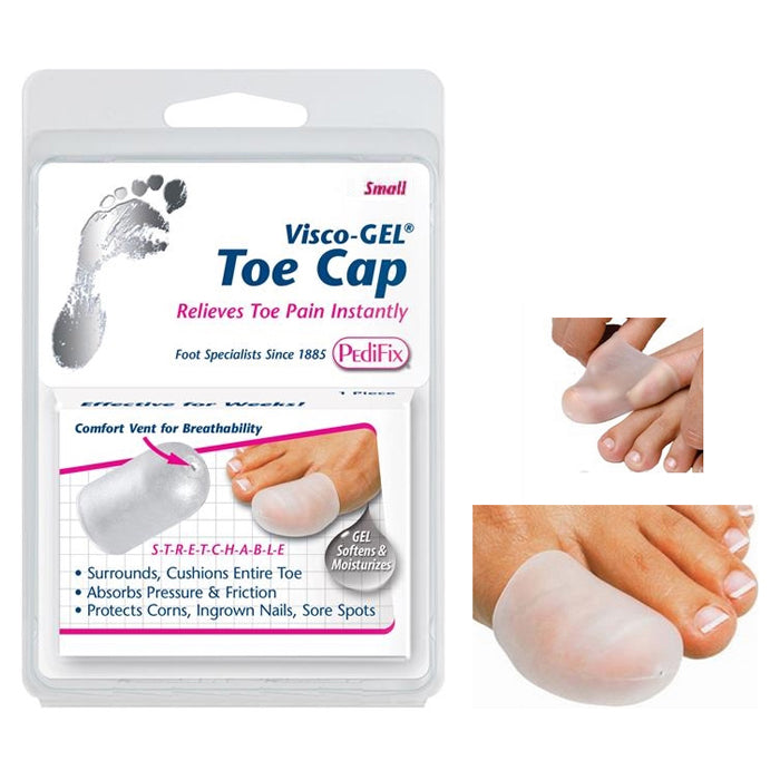 Visco-Gel All-Gel Toe Cap Small 1 Each