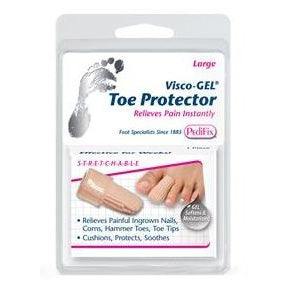 Visco-Gel Toe Protector, Large 1 Each