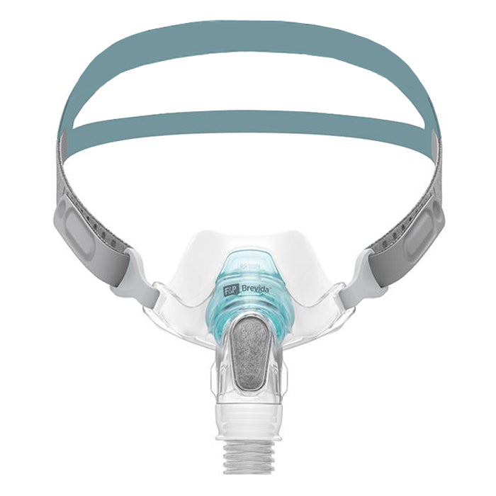 F&P Brevida Nasal Mask with Headgear, XS-S/M-L Seals 1 Each