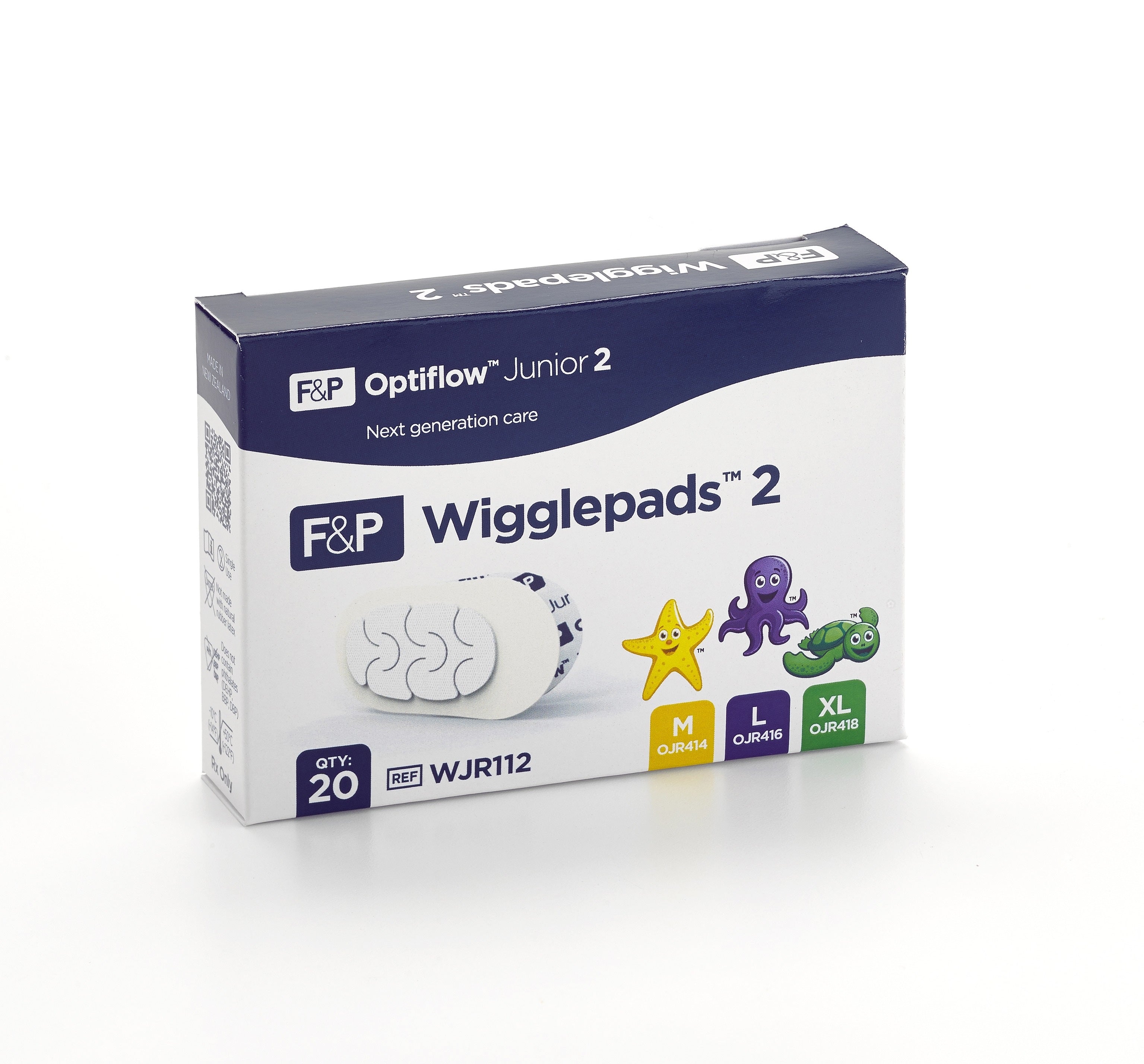 Optiflow Junior 2 Wigglepads Replacement 20 Box