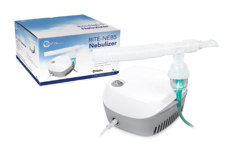 Roscoe Nebulizer Compressor with Reusable Neb Kit 1 Each