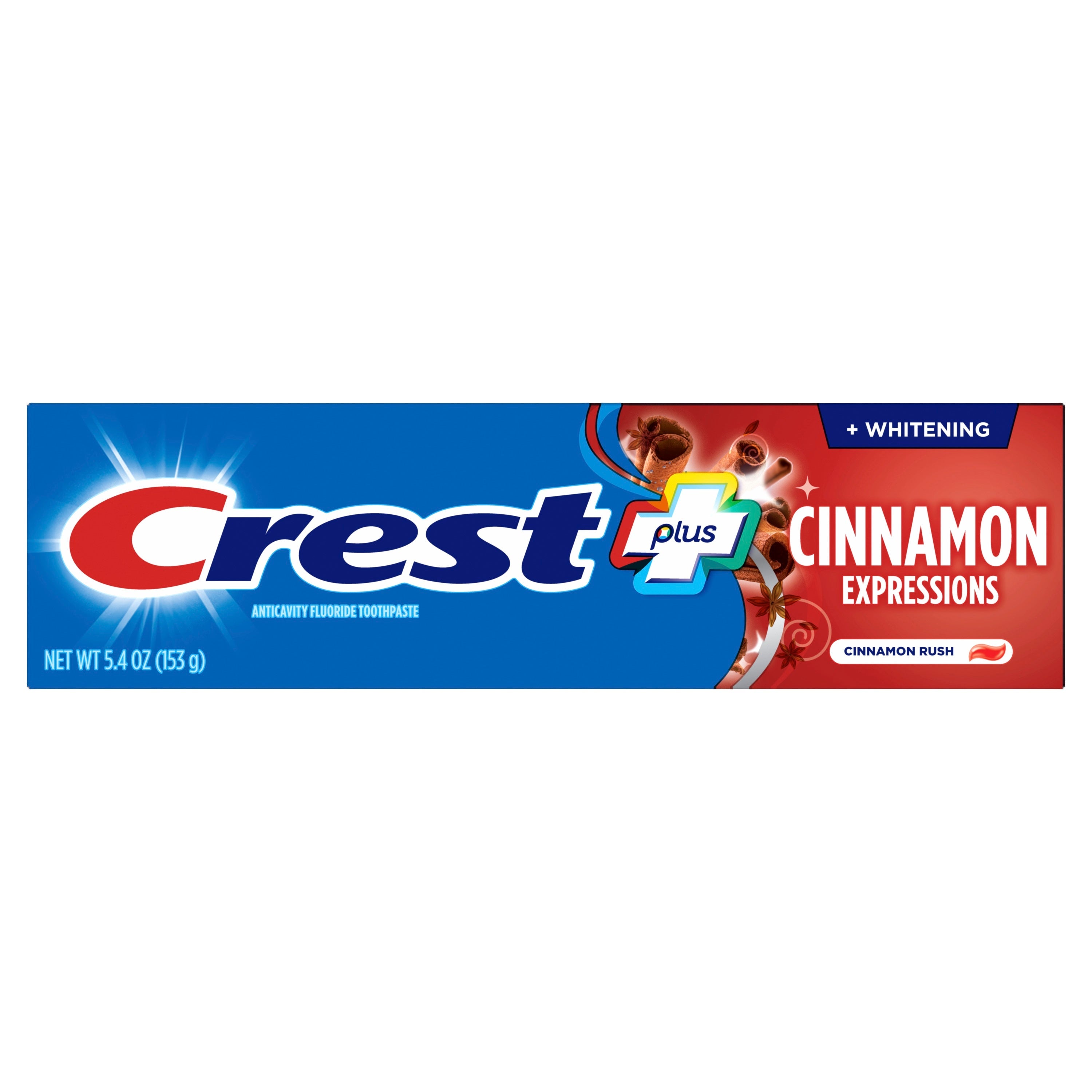 Crest Whitening Plus Cinnamon Expressions Toothpaste, 5.4 oz 1 Each