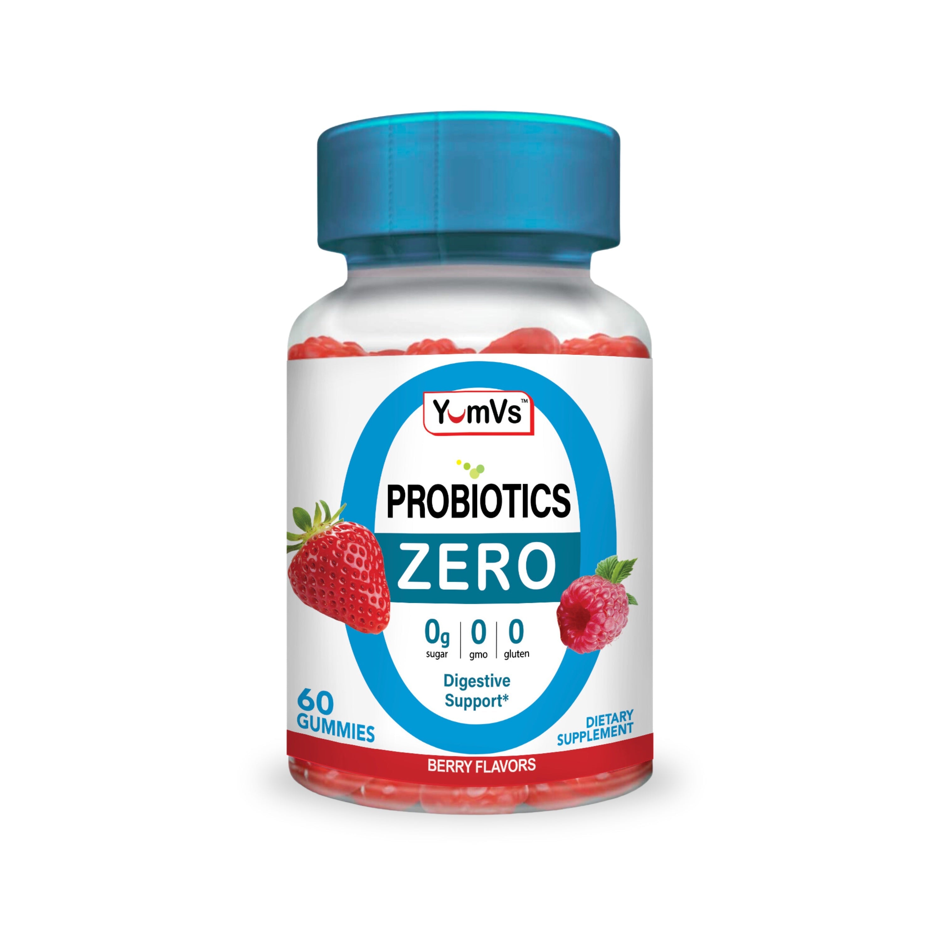 Geri-Care YumVs Zero Sugar Probiotic Gummies, 60 ct 1 Each