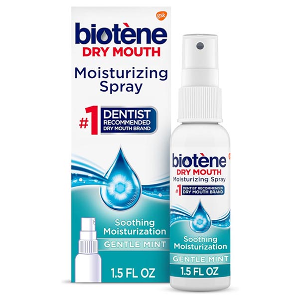 Biotene Moisturizing Mouth Spray, Gentle Mint, 1.5 oz 1 Each
