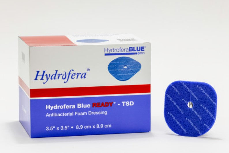 Hydrofera Blue Ready Tube Site Dressing,  3.5" x 3.5"