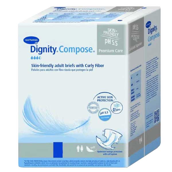 Dignity Compose Youth Brief 15" - 22" 24 Pack