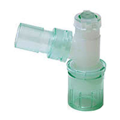 Double Swivel Elbow with Bronchoscopy Port