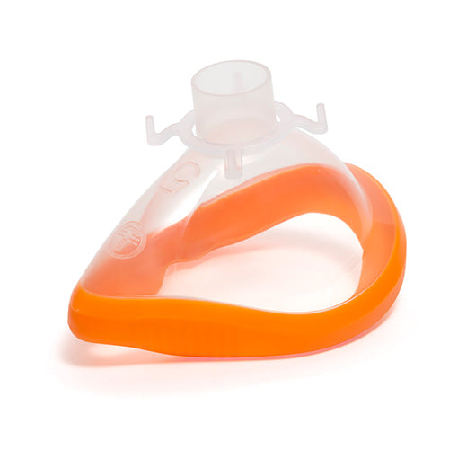 ClearLite Anesthetic Face Mask, Adult Large, Orange Seal, Size 5, 22 I.D. 1 Each