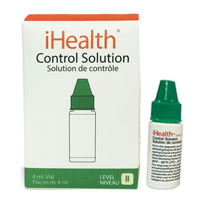 Control Solution for iHealth Glucose Meter 1 Each