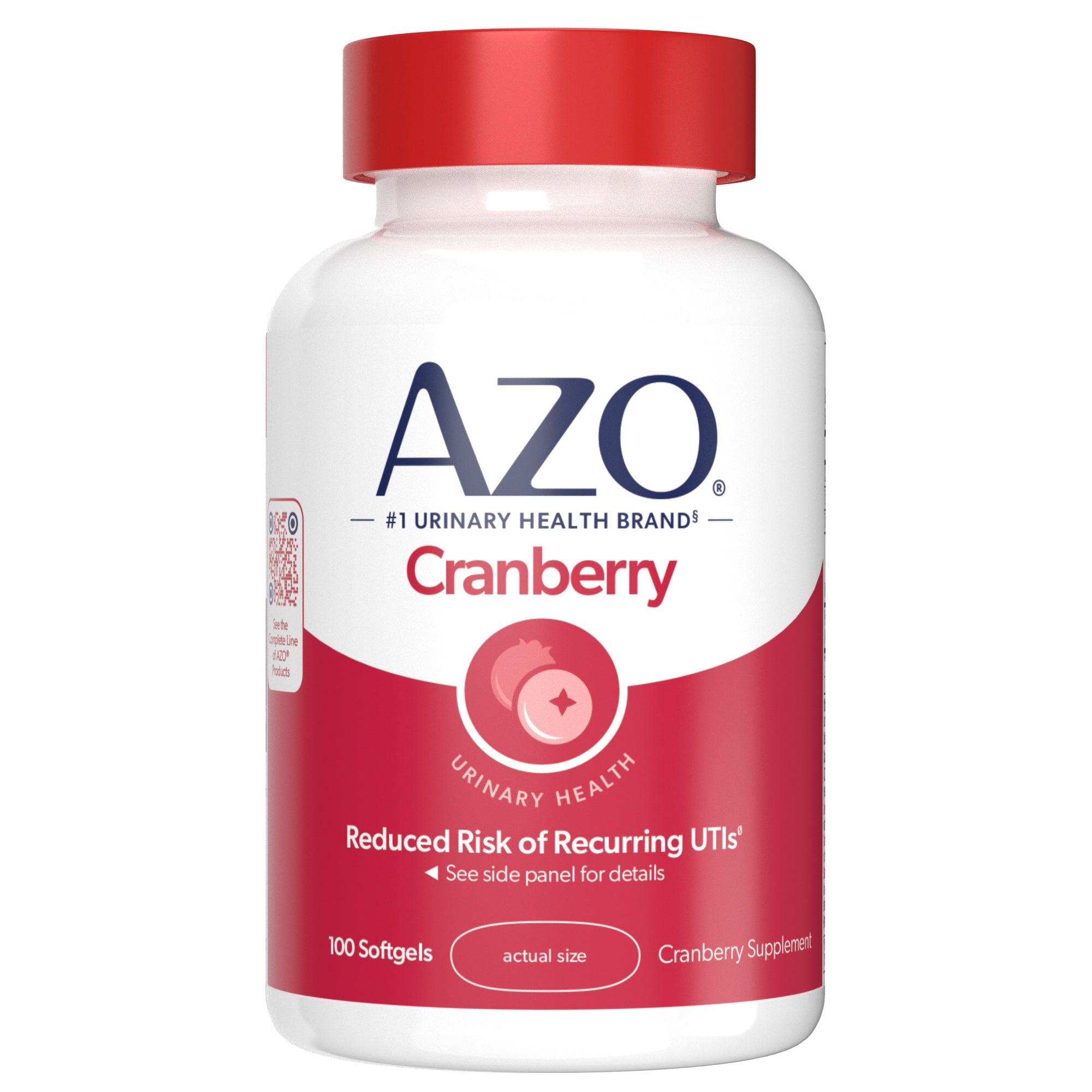 AZO Cranberry Softgels, 100 ct 1 Each
