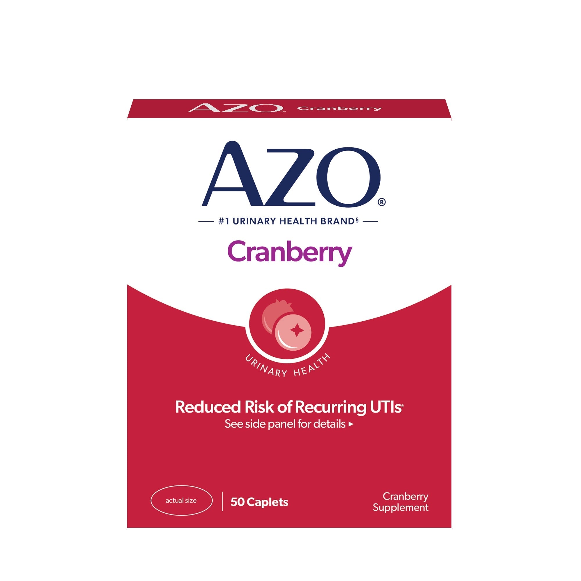 AZO Cranberry, 50 ct 1 Each
