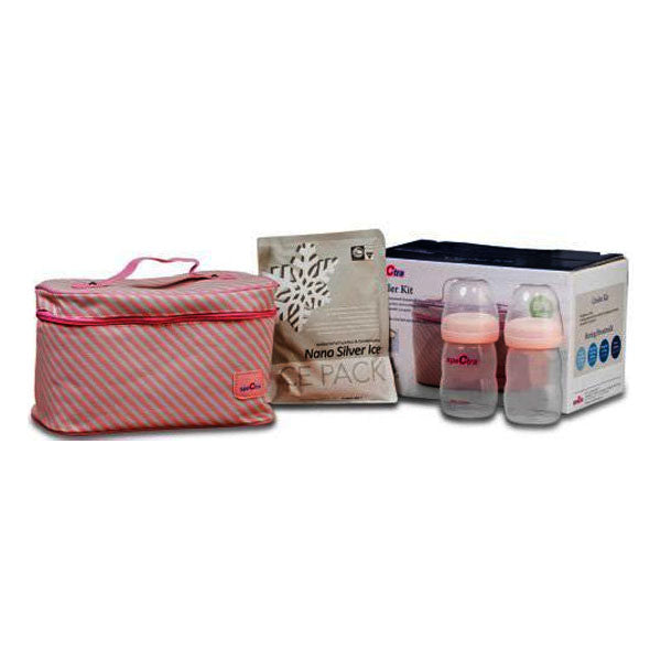 Spectra Cooler with Ice Pack and Two Bottles 1 Each