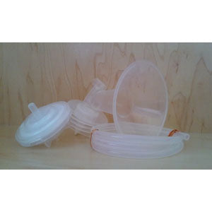 Wide Neck Replacement Shield with Valve, 28 mm 1 Pack