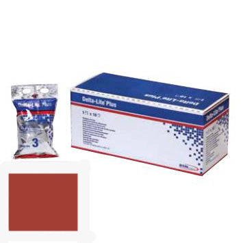 Delta-Lite Plus Fiberglass Cast Tape 2" x 4 yds., Deep Red 10 Box