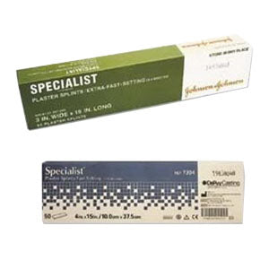 Specialist Extra-Fast Plaster Splint 5" x 30" 50 Box