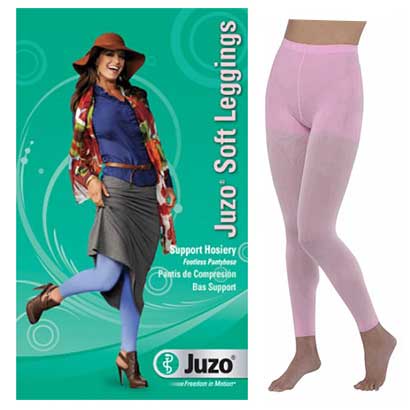 Juzo Soft Leggings, 15-20, Pink, Size 5 1 Each