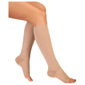Juzo Basic, Knee-High 30-40 mmHg, Open Toe, Short, Beige, Size 2 1 Each