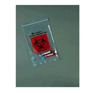 Biohazard ZipLock Bag, 9" x 12" 100 Pack