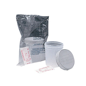 Specimen Container, Translucent with Lid, 4 oz 1 Each