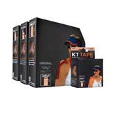 KT Therapeutic Original Cotton Tape, Black 20 Box