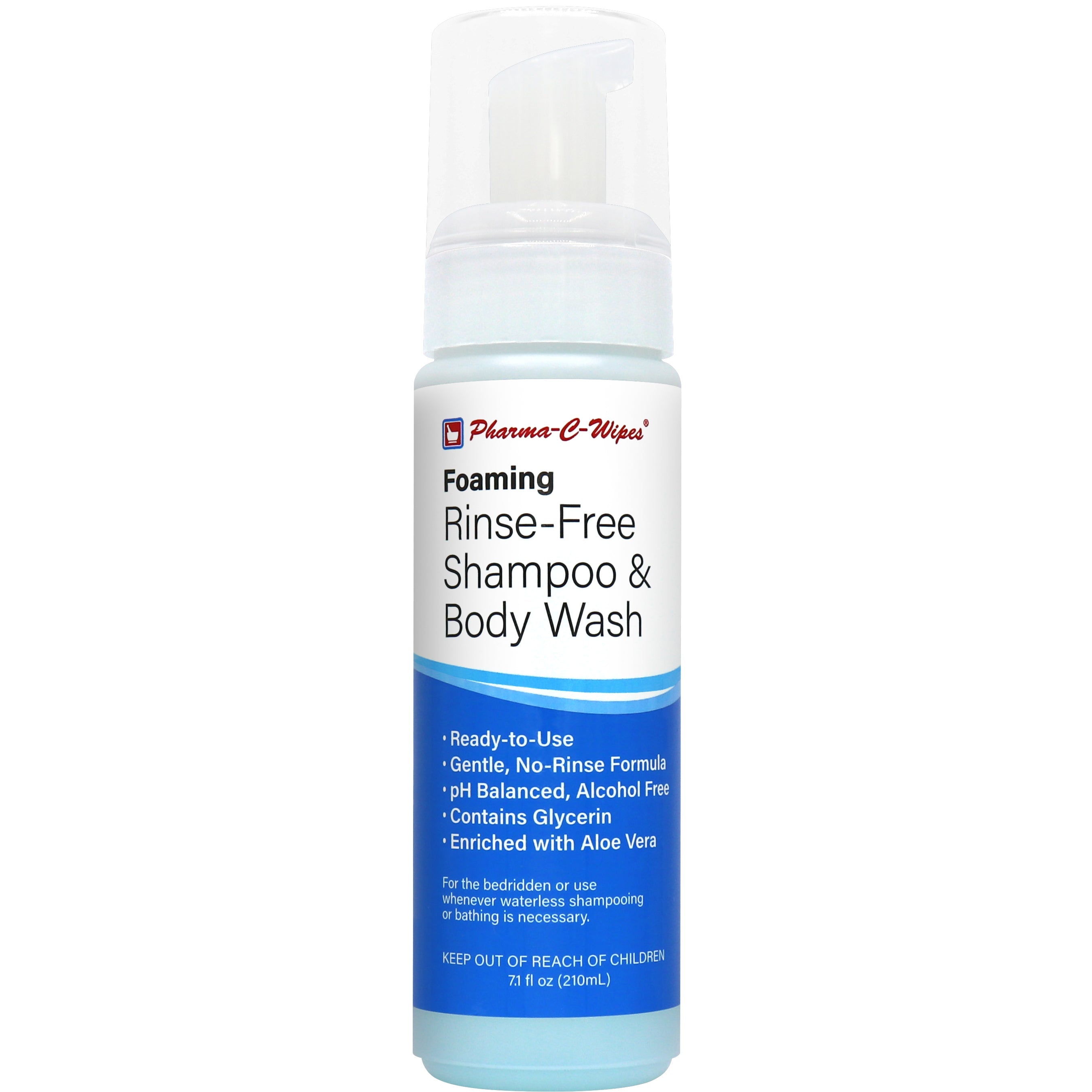 No-Rinse Shampoo and Body Wash, 7.1 oz. 1 Each