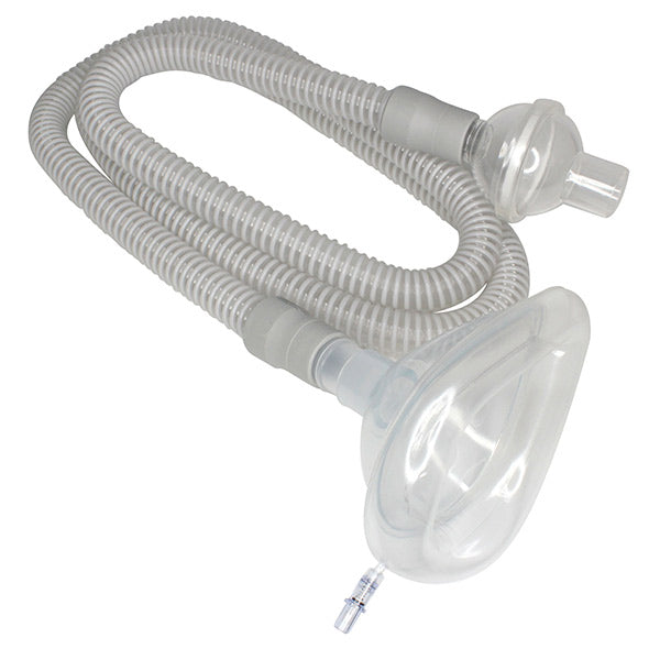 Sunset Healthcare Solutions Cough Assist Kit with Mask and 6 ft Tube, Adult, Medium 1 Each