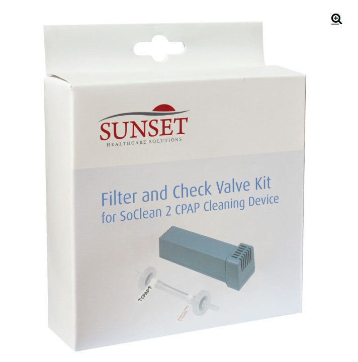 Sunset Healthcare Replacement Kit for Filter Cartridge and Check Valve Assembly 1 Each