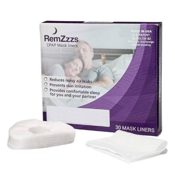 RemZzz's Mask Liners for Nasal Respironics & Devilbiss Masks, Medium 30 Box