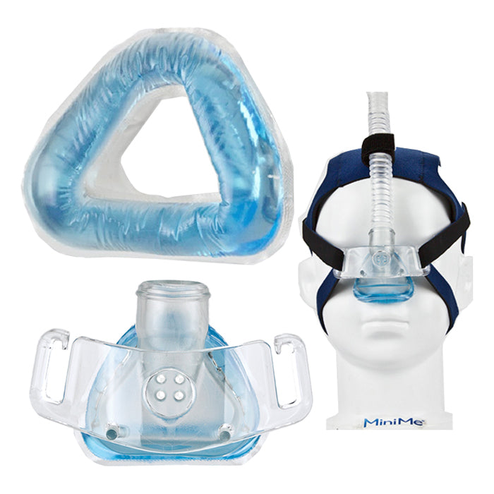 MiniMe Nasal Mask with Headgear & Nasal Gel Cushion, Medium 1 Each