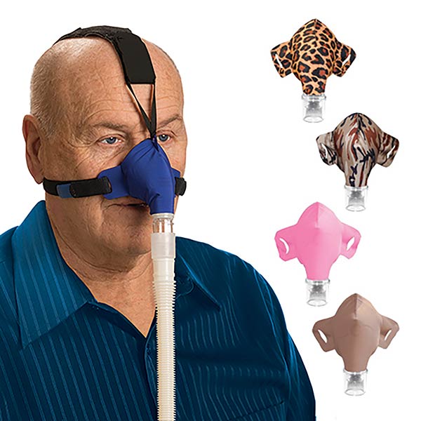 SleepWeaver Elan Mask and Headgear, Tan, Regular 1 Each