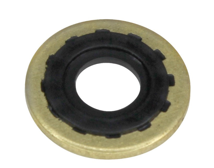 Sunset Healthcare Solutions Regulator Yoke Washer Brass with Rubber Ring, 1 ct 1 Each