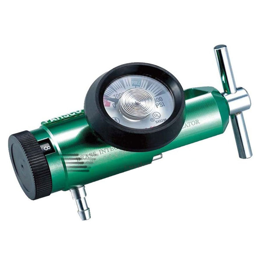 Mini CGA 870 Style Regulator, 0-15 LPM 1 Each