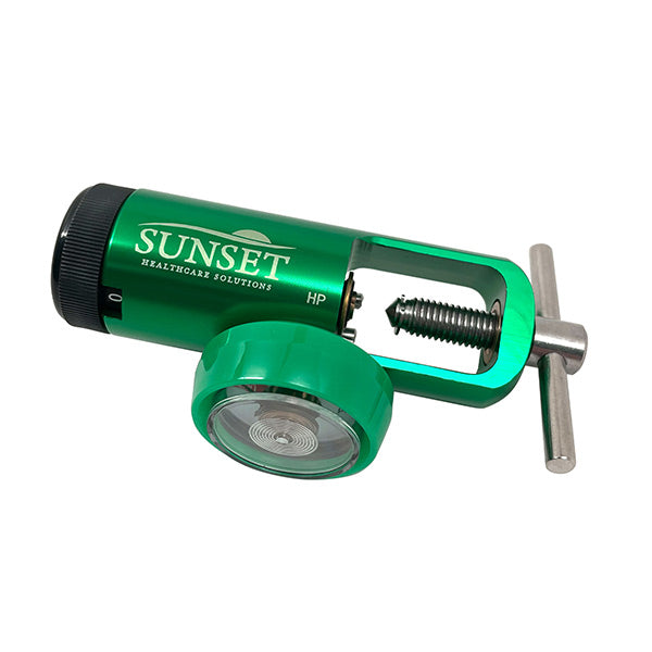 Sunset Healthcare Solutions Mini CGA 870 Style Regulator, 0-4 lpm, Pediatric 1 Each