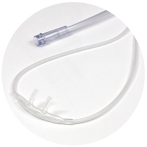 Sunset Soft Adult Cannula with 7ft Supply Tube 1 Each