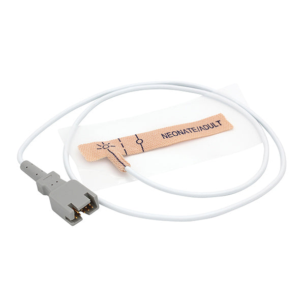 Sunset SPO2 Sensor with 3 ft Cord, Neonatal/Adult 1 Each
