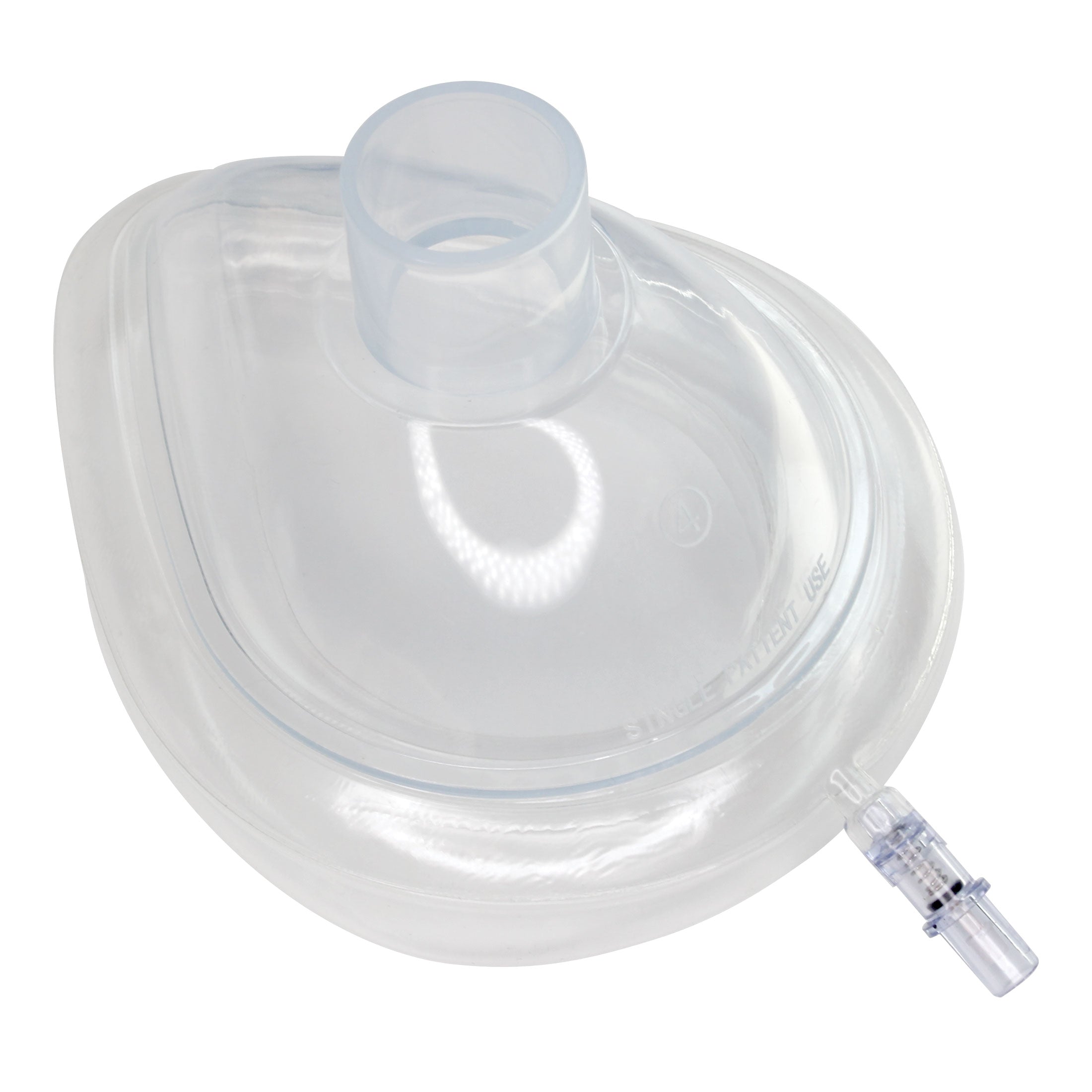 Sunset Healthcare Solutions Inflatable Air Cushion Breathing Mask with Valve, No Hooks, Adult Small 1 Each