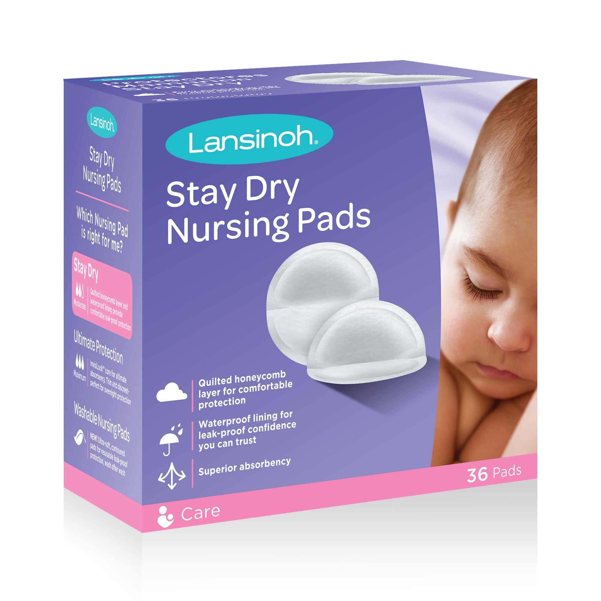 Lansinoh Disposable Nursing Pad, Soft (36 Count) 1 Each