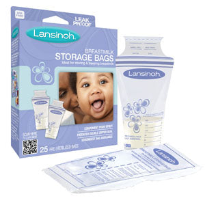 Lansinoh Breastmilk Storage Bags (25 Count) 25 Each
