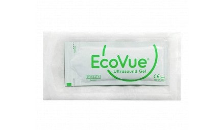 EcoVue Ultrasound Gel, 20 g Packet, Sterile, with SafeWrap Package
