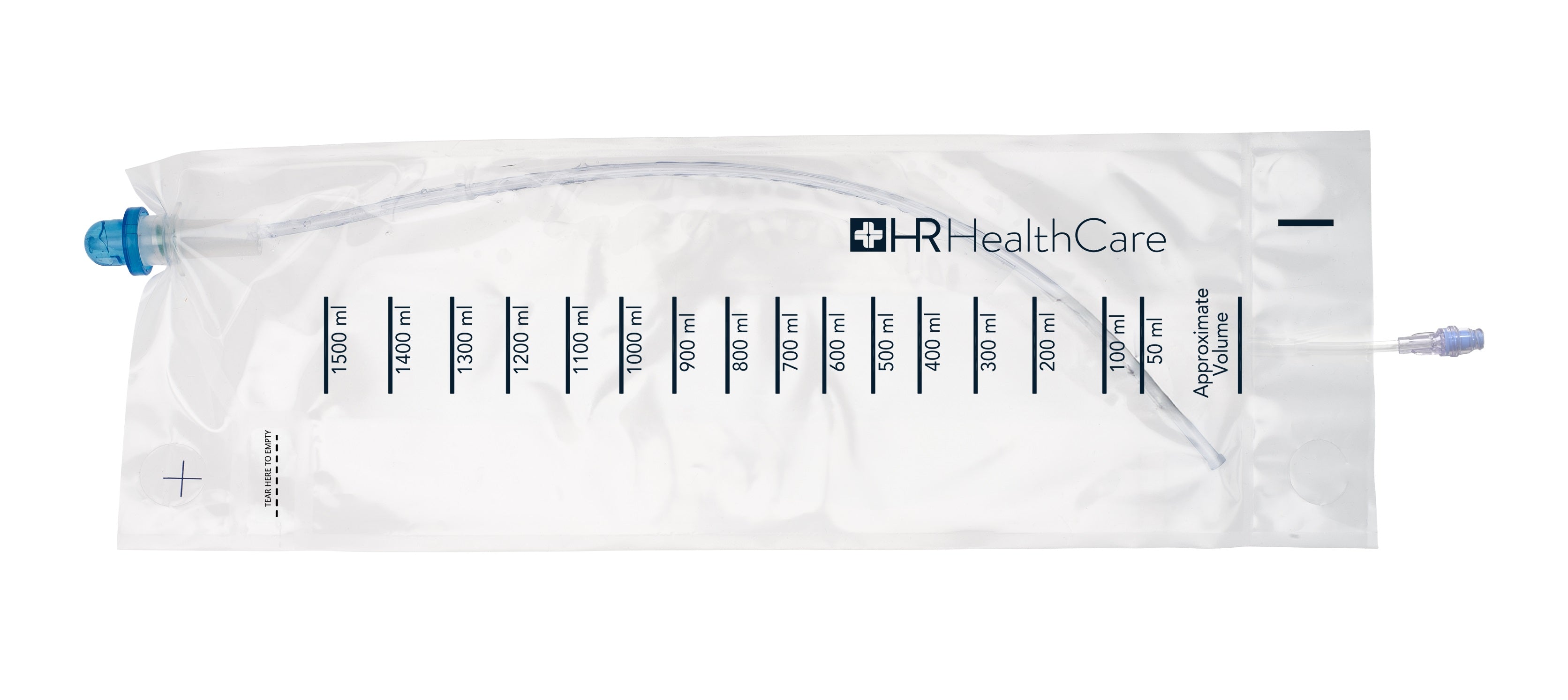EZ-Advancer Closed System Catheter, Standard-Size Kit, 14 FR, 16" Length, 1500 mL Collection Bag with Sample Port