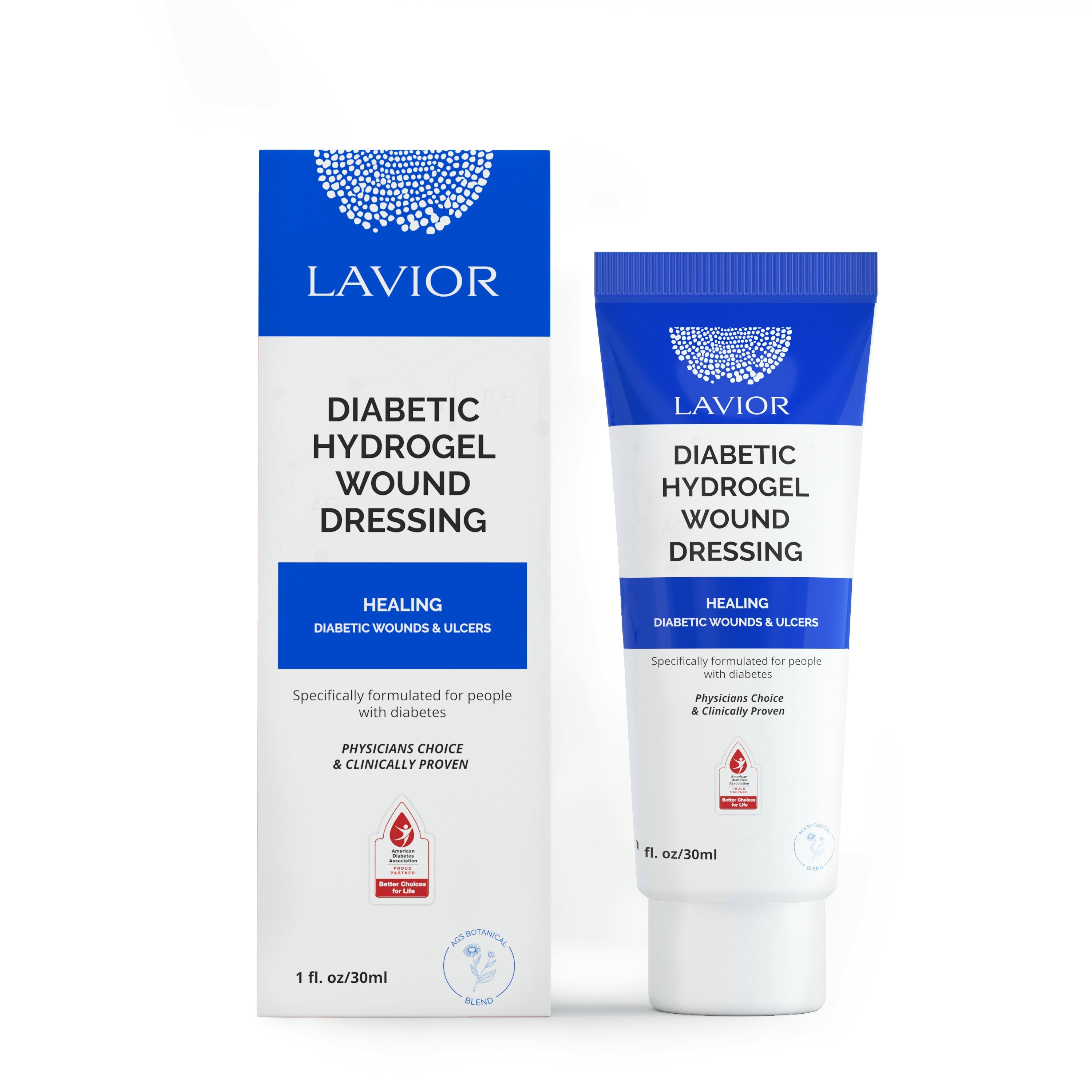 Lavior Diabetic Wound Hydrogel, 3 oz 1 Each