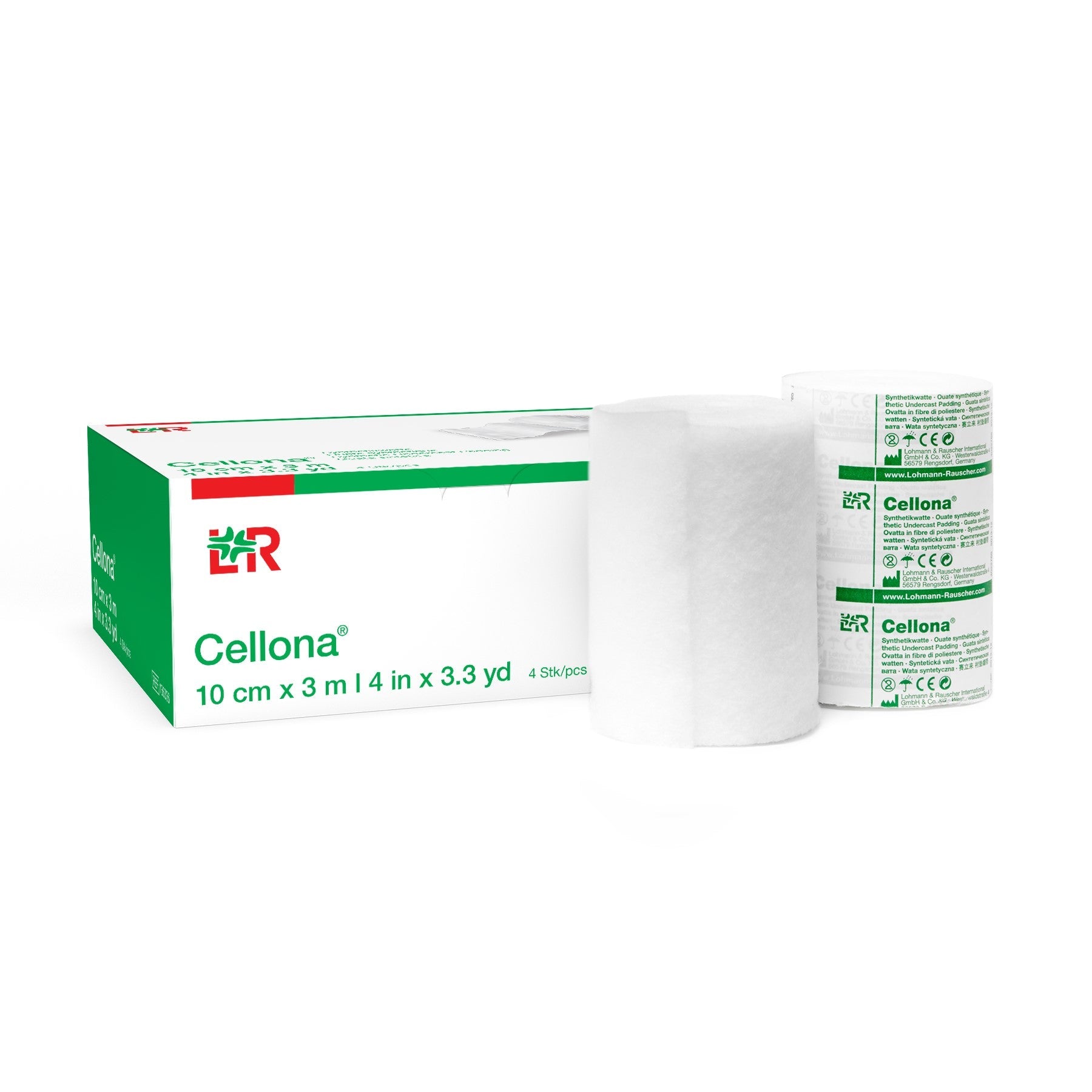 Cellona Synthetic Undercast Padding, 4" X 3.3 yards