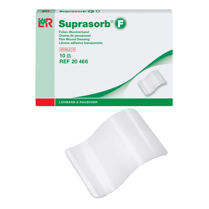 Suprasorb F Transparent Film Dressing, 8" x 12" 10 Box