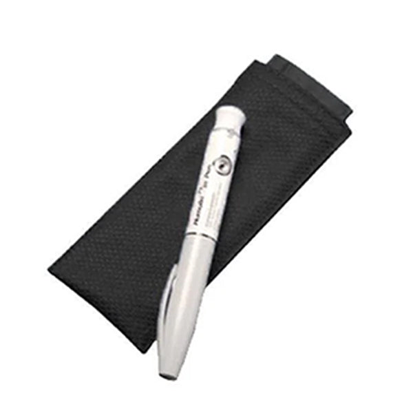 Poucho Cooling Pouch for Single Insulin Pen, Black 1 Each