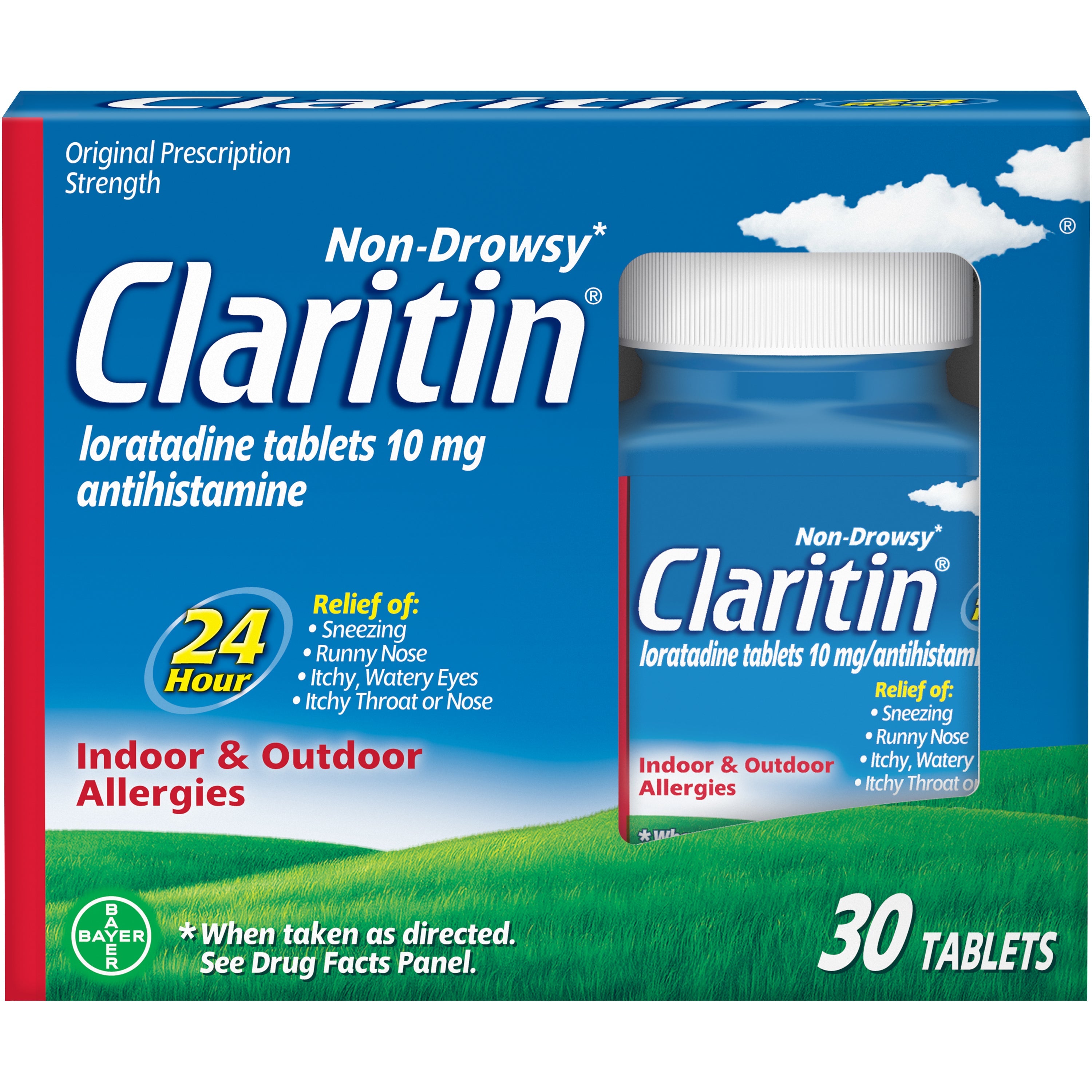 Claritin Allergy 24 Hour RediTabs, 30 Count 1 Each
