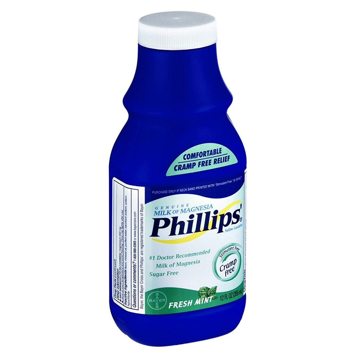 Phillips Fresh Mint Milk of Magnesia Liquid, 12 oz 1 Each